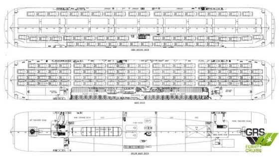 114米 载客量290人