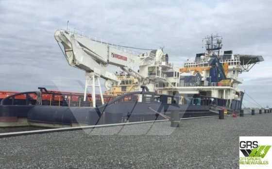 85m DP 2 オフショア支援・建設船販売