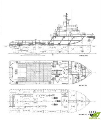 出售48米锚处理船