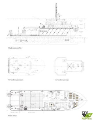 50米DP2型海上支持及施工船出售