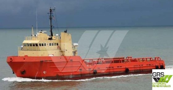 58m DP 1プラットフォーム補給船販売