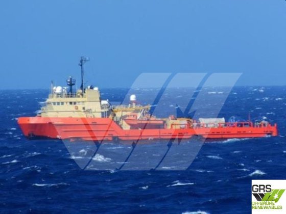 58m DP 1プラットフォーム補給船販売