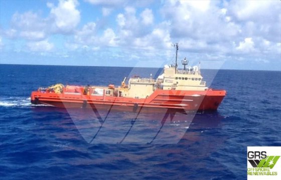 58m DP 1プラットフォーム補給船販売