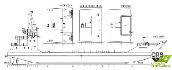 現状有姿、ベースあり、49m揚陸艇販売中