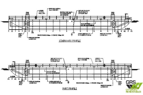キーンセラーズ 43m 16.6m ポンツーン