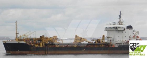 99mの牽引式吸引ホッパー浚渫船販売中