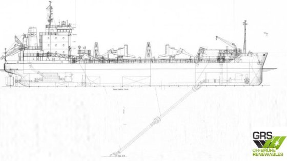 99米耙吸式挖泥船出售