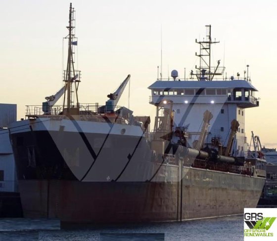 99mの牽引式吸引ホッパー浚渫船販売中