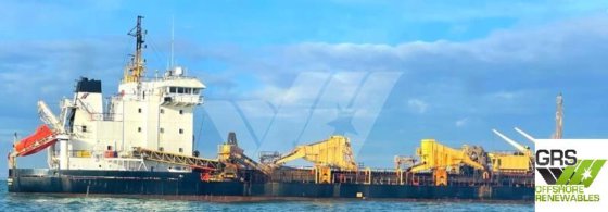 99米耙吸式挖泥船出售