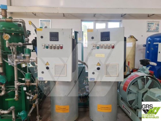 全新电加热器（Elwa，数量 - 2，容量：93 升），出售 出售设备