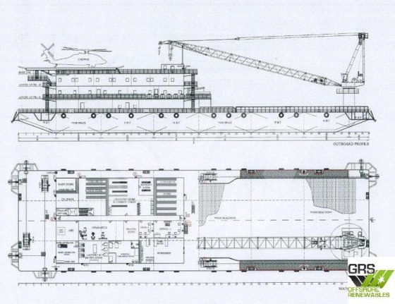 出售一艘85米长住宿船