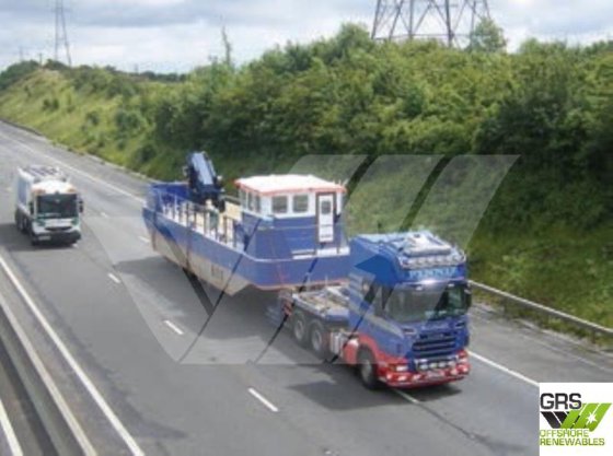 新造16m .6tsクレーン作業船販売中