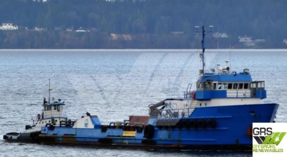 55mプラットフォーム補給船販売