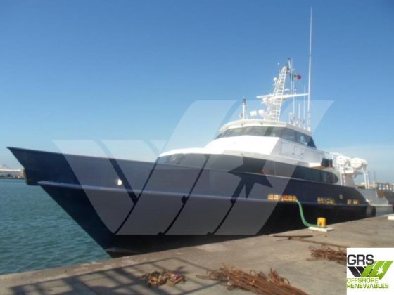 53m、80人乗り乗務員輸送船販売