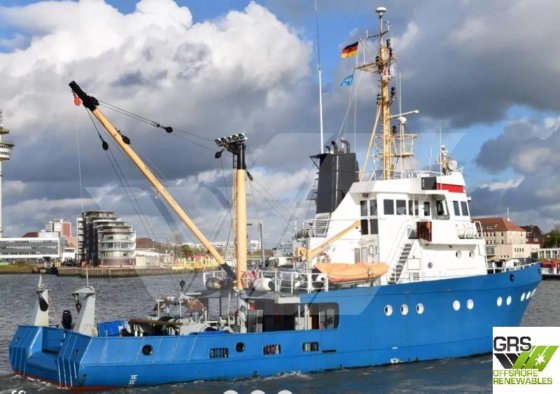 31mの漁業調査船を販売します