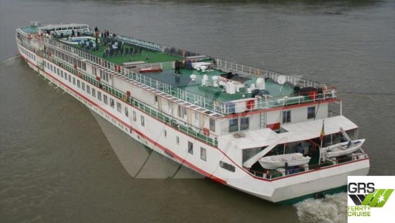 107m、182人乗りのクルーズ船を販売中