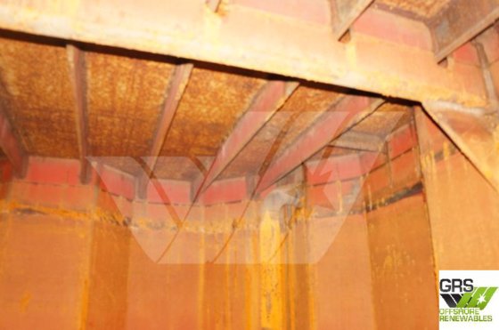 浅喫水作業台船(油回収タンク容量30m、10mポンツーン付き)