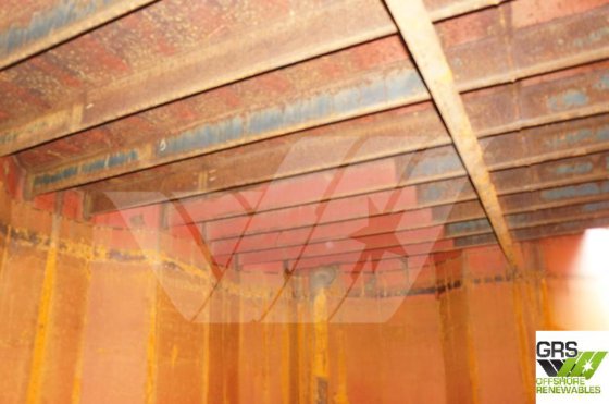 浅喫水作業台船(油回収タンク容量30m、10mポンツーン付き)