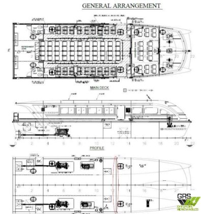 出售23米100人住宿船