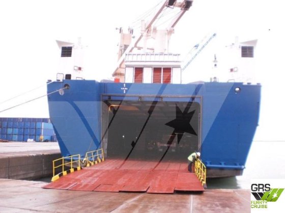 待售92米896车道米滚装船