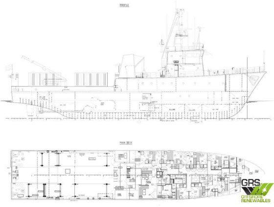 48m 10ノット調査船販売