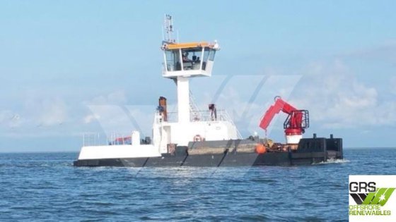 21m 14.2ts クレーン付き作業船 販売中