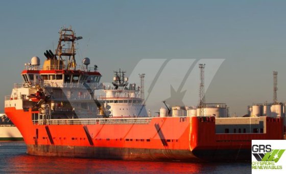 出售86米DP2平台供应船