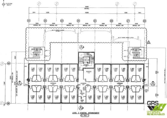 122 座海上住宿模块 / 住宿模块出售 /