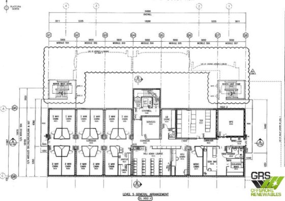 122 座海上住宿模块 / 住宿模块出售 /