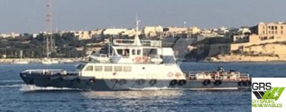 31mのユーティリティ船を販売中