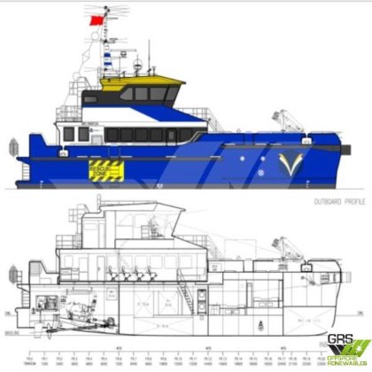出售27米24人船员转运船