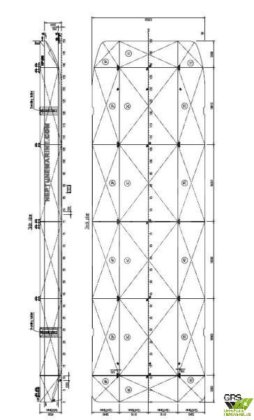 75m 23.5m ポンツーン