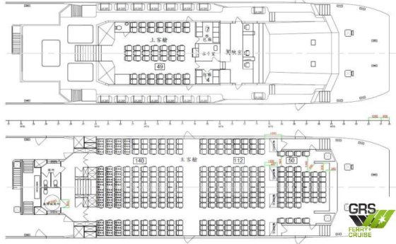 出售35米客滚船