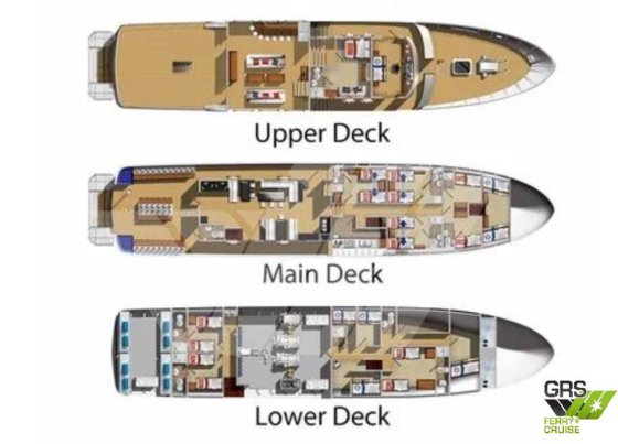 34mの客船を販売します