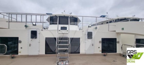 35m、248人乗りの宿泊船を販売します