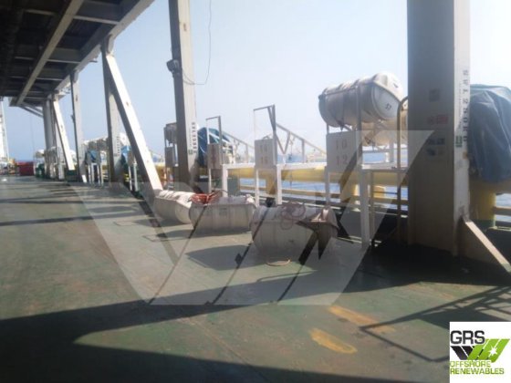 190m、836人乗りの宿泊施設付き船を販売