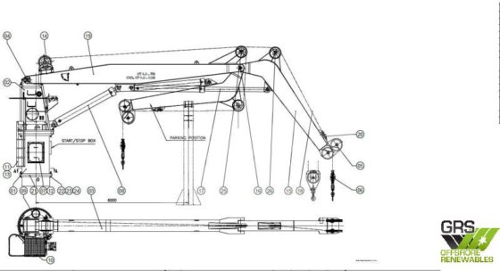 起重机 8T 液压折臂式起重机 / 出售