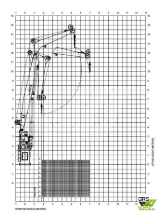 起重机 8T 液压折臂式起重机 / 出售