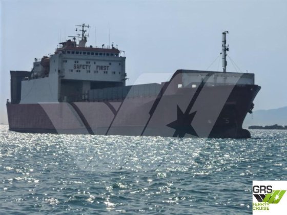 121m 1225レーンメーターのRoRo船販売中