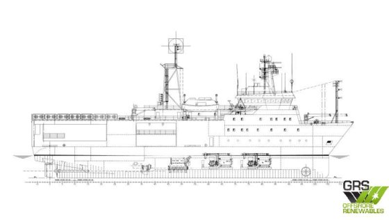 68米长、航速15.6节的勘测船出售
