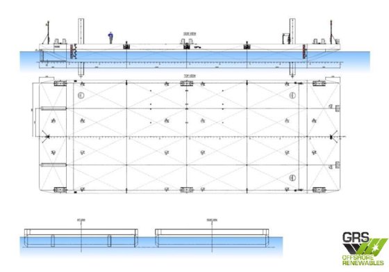 50m 18.8m ポンツーン