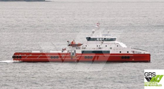 58m、110人乗り乗務員輸送船販売