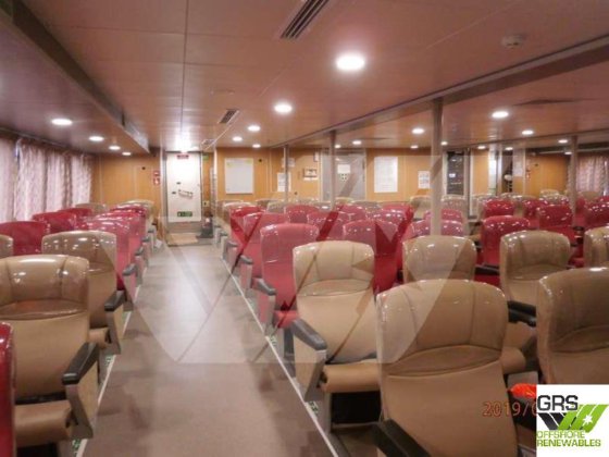 58m、110人乗り乗務員輸送船販売