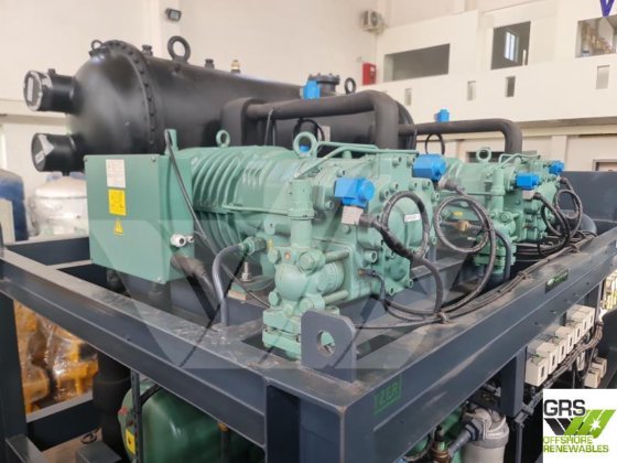 出售，2 台全新冷水机组 (292kW, Bitzer) 出售设备