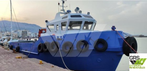 待售21米4.8吨起重机工作船