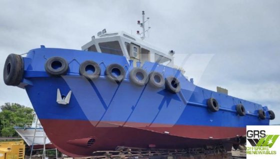 21m 4.8ts クレーン付き作業船 販売中