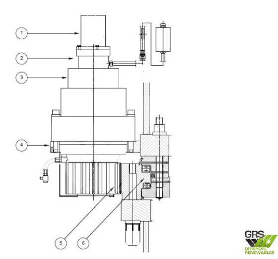 3台のNOVオフショアクレーン販売中 / ヨーロッパに所在 / 保管中、未使用