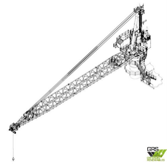 3台のNOVオフショアクレーン販売中 / ヨーロッパに所在 / 保管中、未使用