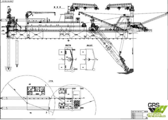 出售102米绞吸式挖泥船