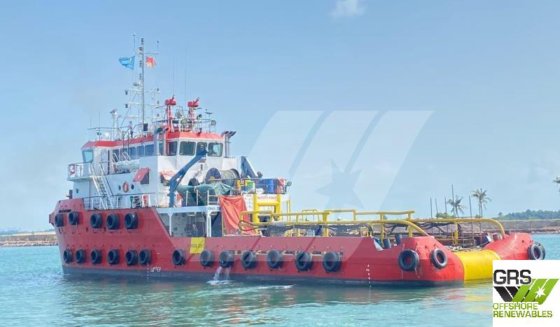 チャーター可能な42mアンカーハンドリング船も販売中